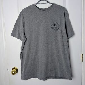 Goodfellow & Co Floral Graphic T-Shirt – Gray – Size XL